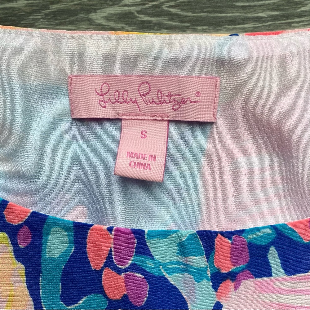Lilly Pulitzer Jackie Shift Dress Off The Grid - Picture 7 of 8